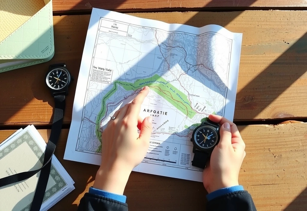 Karte und Kompass: Die Werkzeuge der Navigation